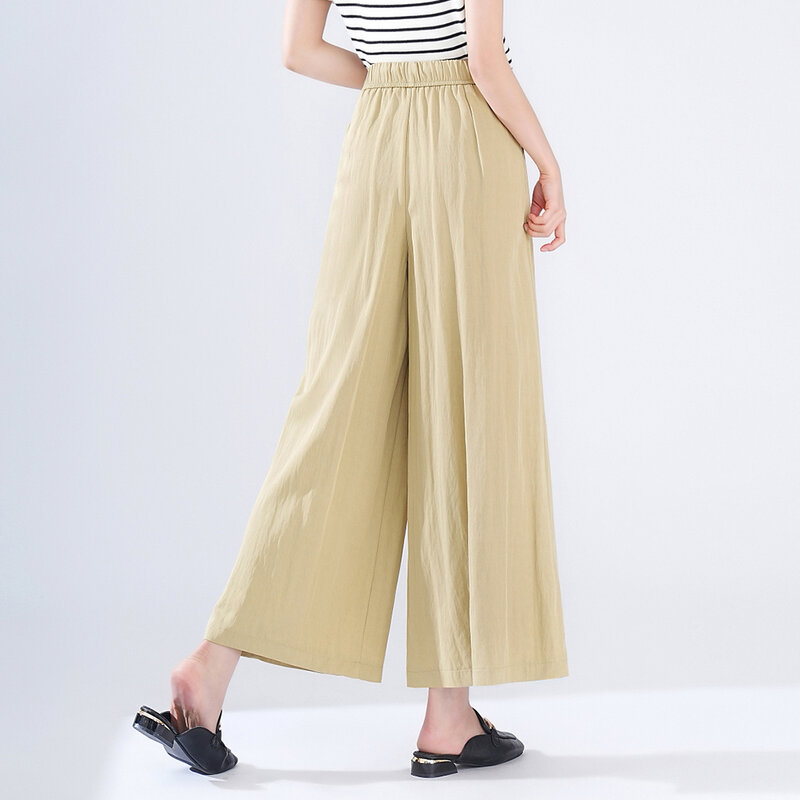Nowa spodnie dla kobiet spódnica przycięte spodnie koreański dongdaemun wysokiej jakości odzież odzież damska luźna moda wiosnę i lato