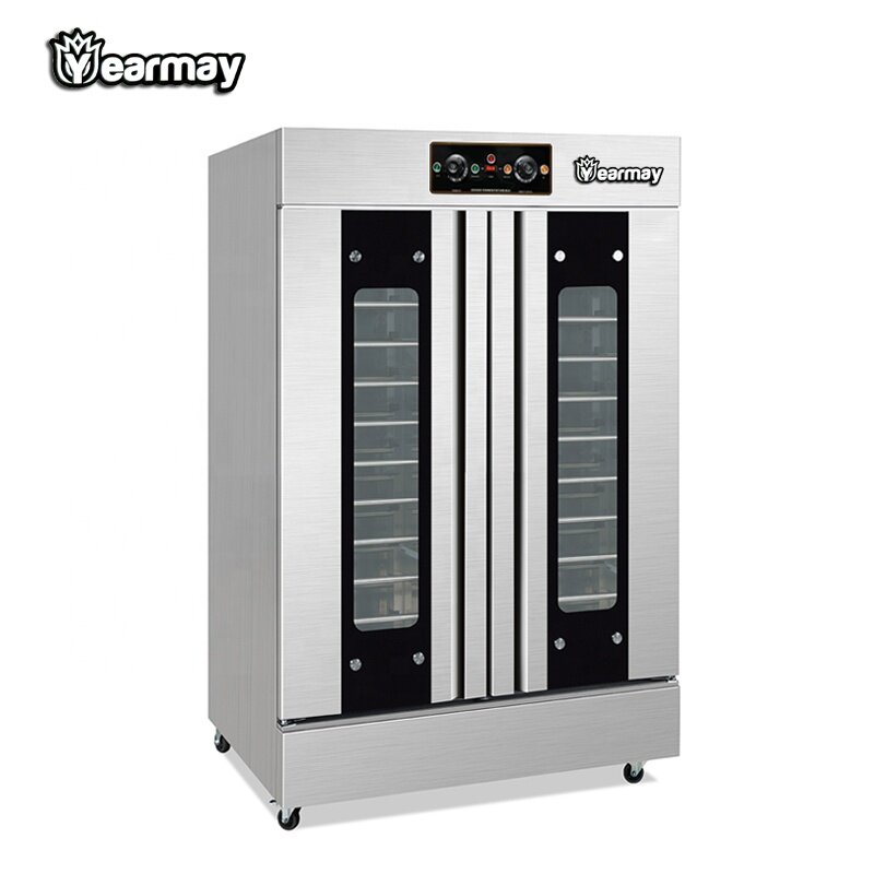 26 Trays Commercial Bread Dough Proofer Machine Bakery Pizza Bakery Bread Proofer Cabinet