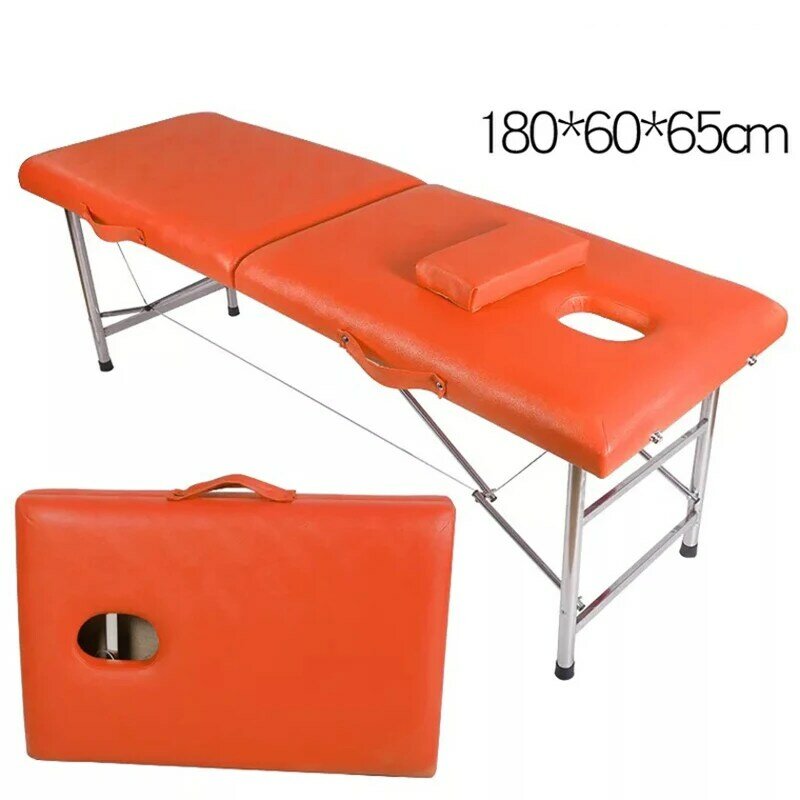 Professional carry on massage beauty bed, folding massage tattoo SPA bed, custom beauty salon, thickening treatment table