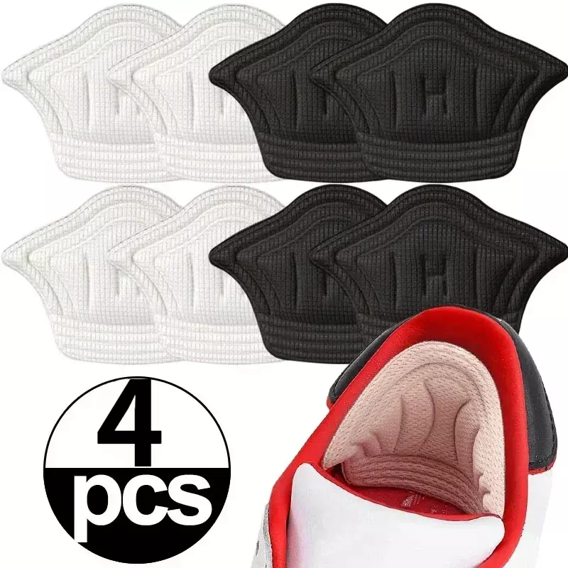 2Pc/4Pc Verstelbare Inlegzolen Patch Hiel Pads Voor Sportschoenen Pijnverlichting Antiwear Voeten Pad Kussen Insert Binnenzool Beschermers Terug