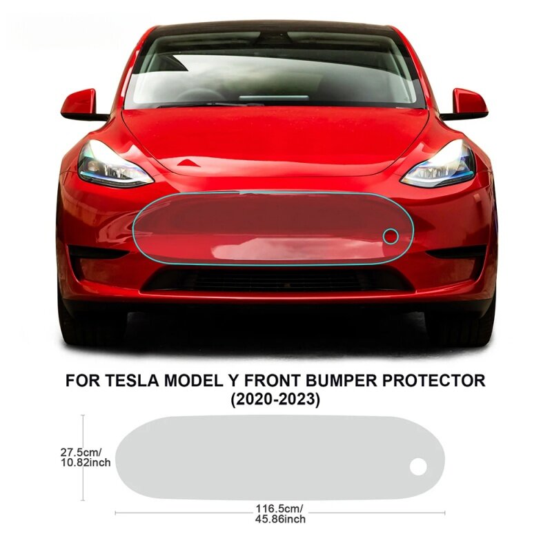 차량용 삼각형 보호 필름, 테슬라 모델 3 모델 Y PPF TPU 투명 수리 스티커, 8.5mil 페인트 보호