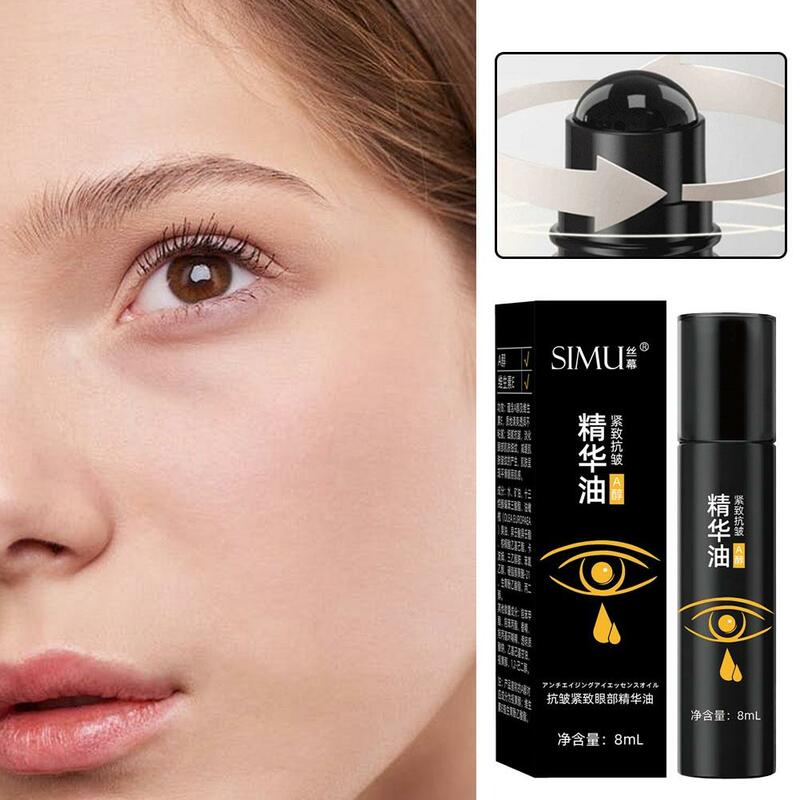 8ml antirughe Eye Essence Oil Anti-aging Remover Dark Eye Care Wholesale Skin Circles Care Bag gonfiore contro J2G9