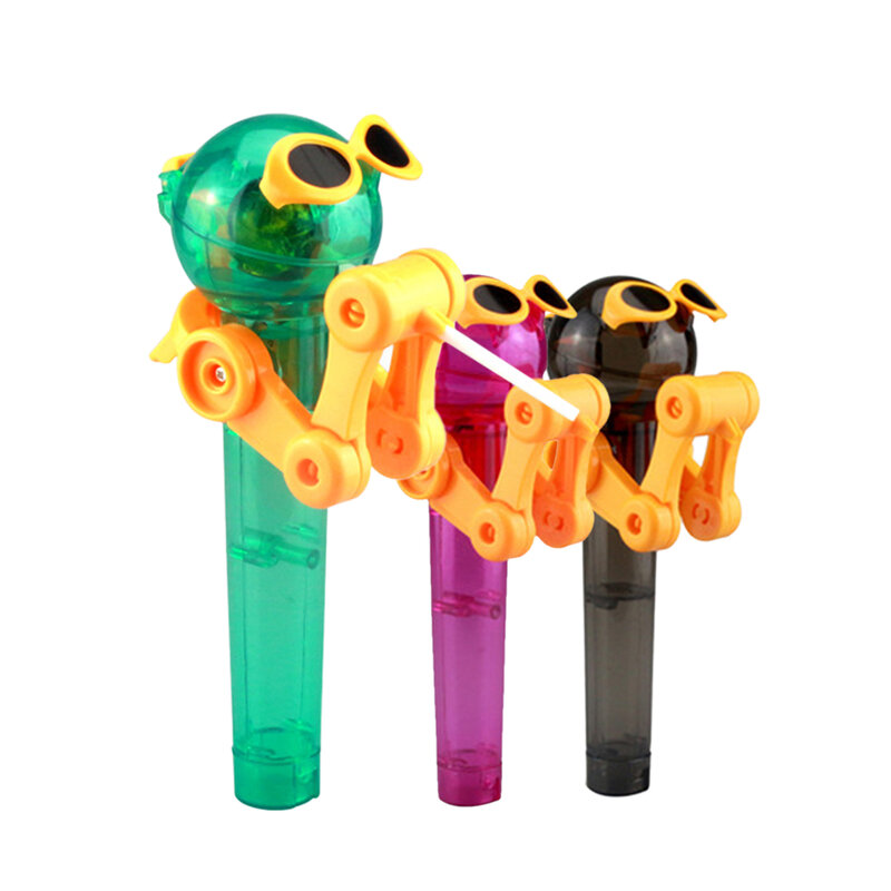 สูง Quitly ในประวัติศาสตร์ล่าสุดบุคลิกภาพความคิดสร้างสรรค์ของเล่น Lollipop ผู้ถือของเล่น Lollipop หุ่นยนต์ Decompression Candy Toy