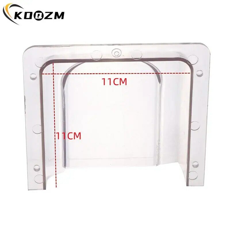 Transparent Door Bell Ring Chime Button Transparent Protective Cover For Home Doorbell Waterproof Cover For Wireless Doorbell