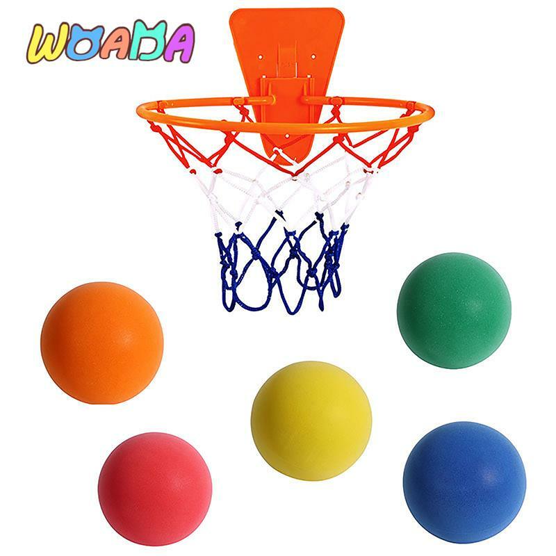 15CM solidna gąbka miękka gumowa piłka mały rozmiar wyciszania piłki do tworzenia gier z zabawki do zabawy na zewnątrz dziecięcym sporty halowe