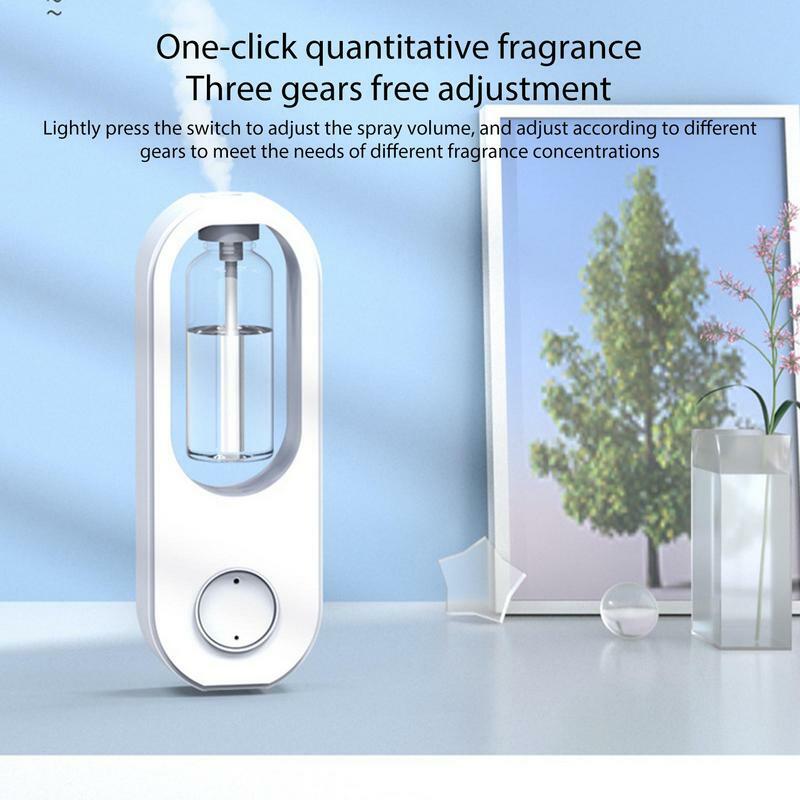 Wall Mounted Aromatherapy Humidifier Vaporizer Portable Aromatherapy Essential Oil Diffuser for Home Bedroom Office Camping