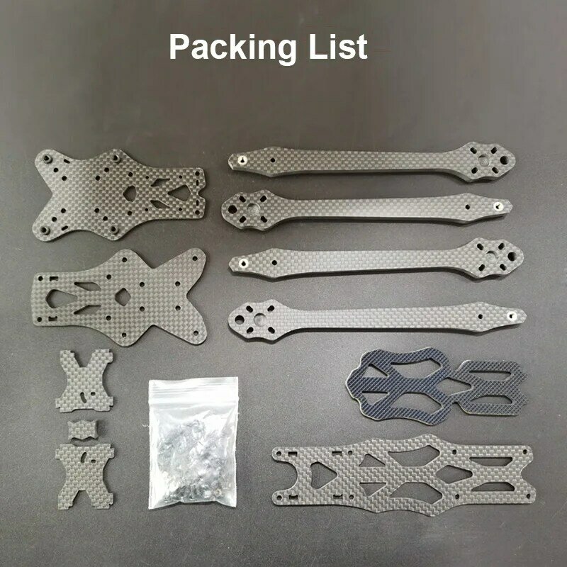 RC 7 inch 315mm Carbon Fiber Frame Kit 5.5mm Arm Frame For APEX FPV Freestyle RC Racing Drone