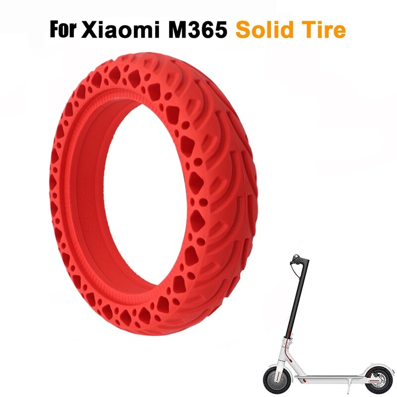 Neumático sólido de 8 pulgadas a prueba de explosiones para patinete eléctrico Xiaomi M365, Pro, Essential, 1S, Pro2, 8,5x2, 8,5x2
