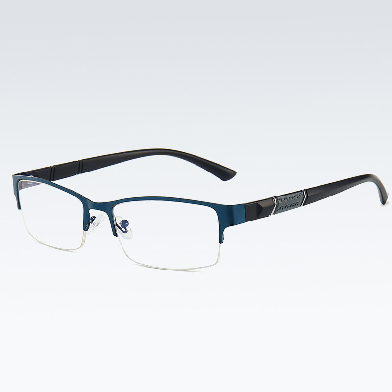-1-1,5-2-2,5-3-3,5-4-4,5-5-5,5-6-gafas para miopía para hombres, marco de Metal Retro cuadrado, estudiantes, montura de gafas para miopía para mujeres
