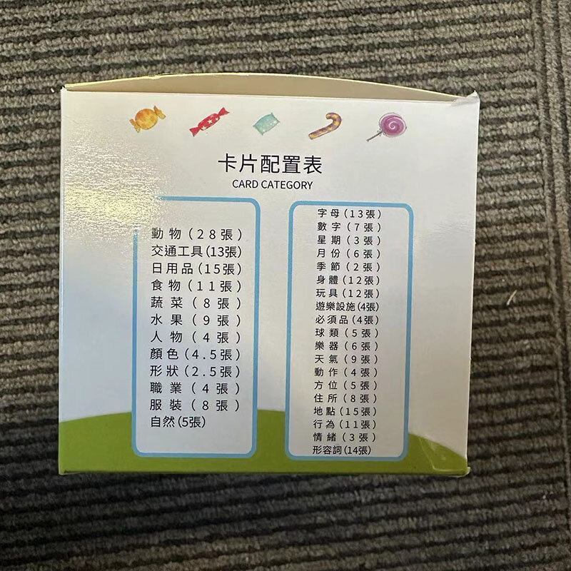Inglês Card Mandarine Reader para crianças, máquina educativa cedo Inglês, brinquedos Illuminismo tipo cartão, LiPO Art, 112/255 Carte