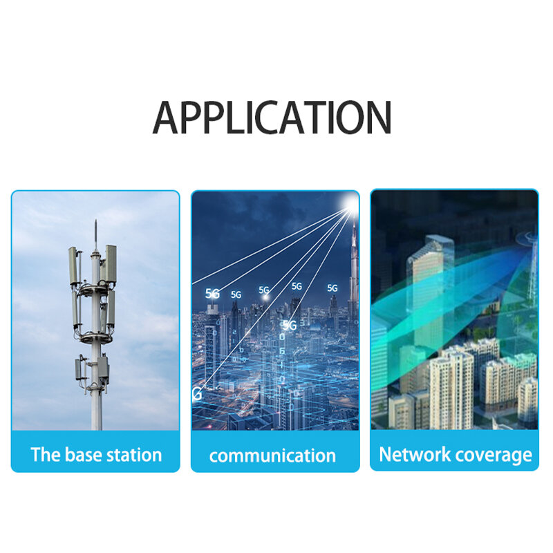 Antena exterior do setor da estação base 5G para uma comunicação sem fio, 2515-2675MHz, 3300-3600MHz, polarização dupla, 10dBi