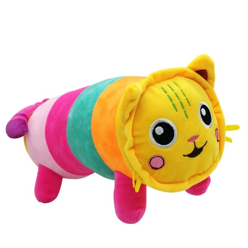 Nowy Gabby Dollhouse pluszowa zabawka Mercat Cartoon wypchane zwierzęta uśmiechnięty kot samochód kot przytulić Gaby dziewczyna lalki dzieci prezenty świąteczne