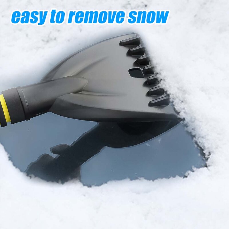 Pala raspadora de nieve para coche, mango de limpieza, raspador de hielo, parabrisas, herramientas de eliminación de nieve de invierno, accesorios para automóviles