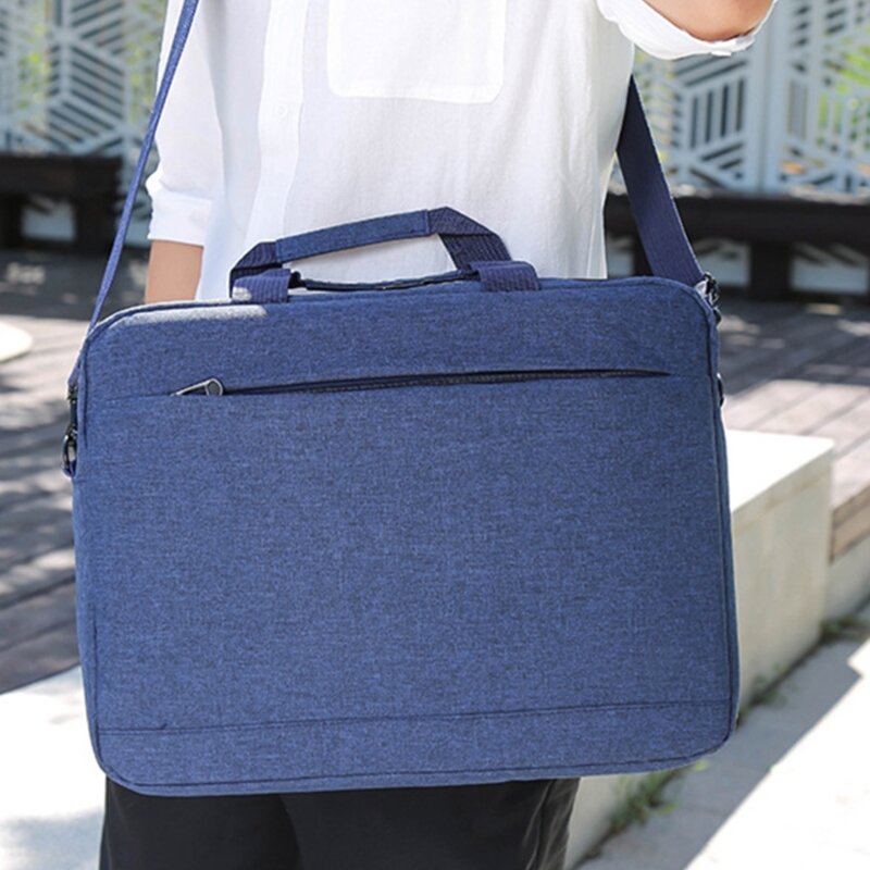 Laptop Bag Notebook Sleeve Bags 5.6in Computer Shoulder Handbag for Women Men