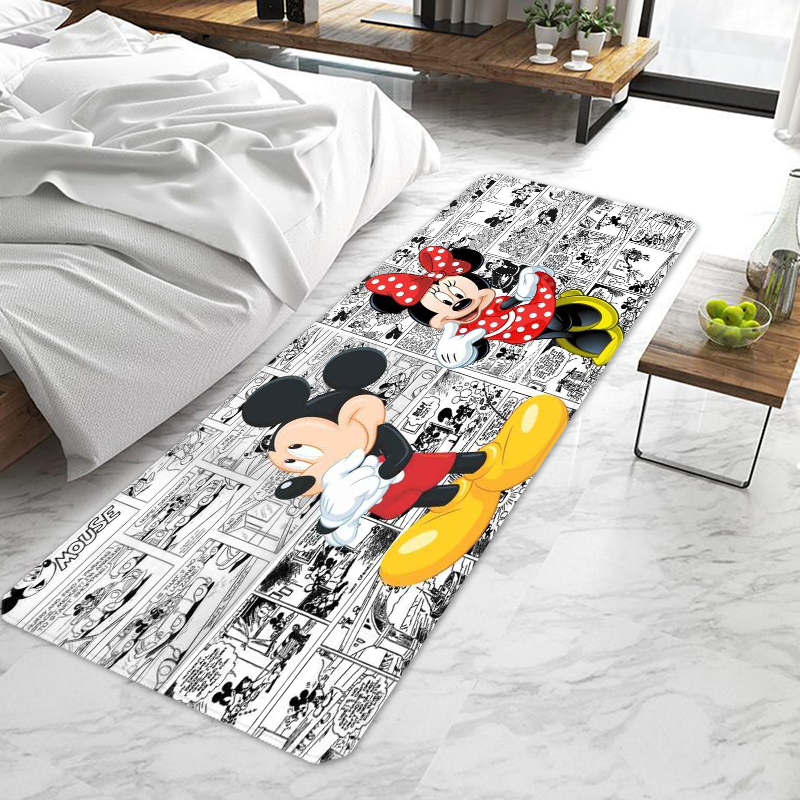 Cartoon Mickey Minnie Mouse zerbino ingresso zerbino antiscivolo lavabile cucina tappeto soggiorno corridoio tappeti zerbini Bathro
