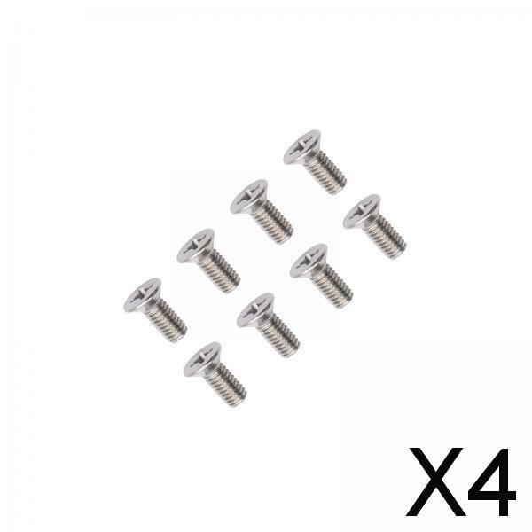 2-4pack Brake Disc Rotor Screw Bolts 93600-06014-0H Hardware Replaces for Honda