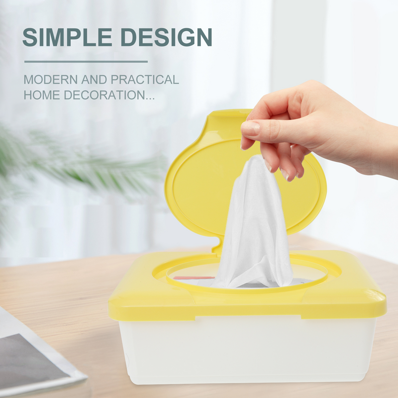 3pcs Wipes Dispenser Diaper Wipes Reusable Wipe Holder Wipe Tissue Containers Wipes Fresh Holder Bathroom Newborn Baby Wipes