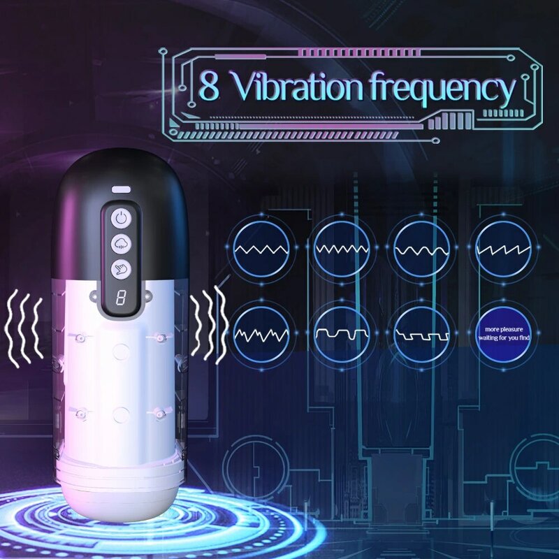 Automatische saugen männliche Mastubator Penis Blowjob Vibration Maschine Vagina Tasche Pussy Masturbation Tasse Sexspielzeug für Mann Erwachsene