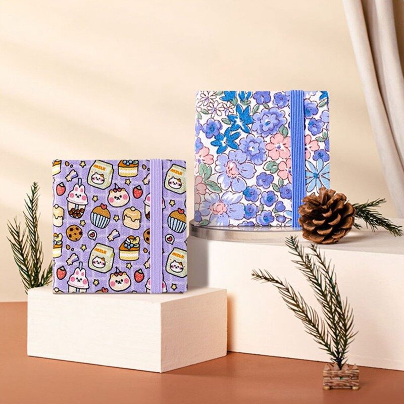 Mini cuaderno de bocetos de acuarela de tela de viaje, almohadilla de papel de pintura de acuarela cuadrada, suministros de Arte de artista, 300g, 20 hojas
