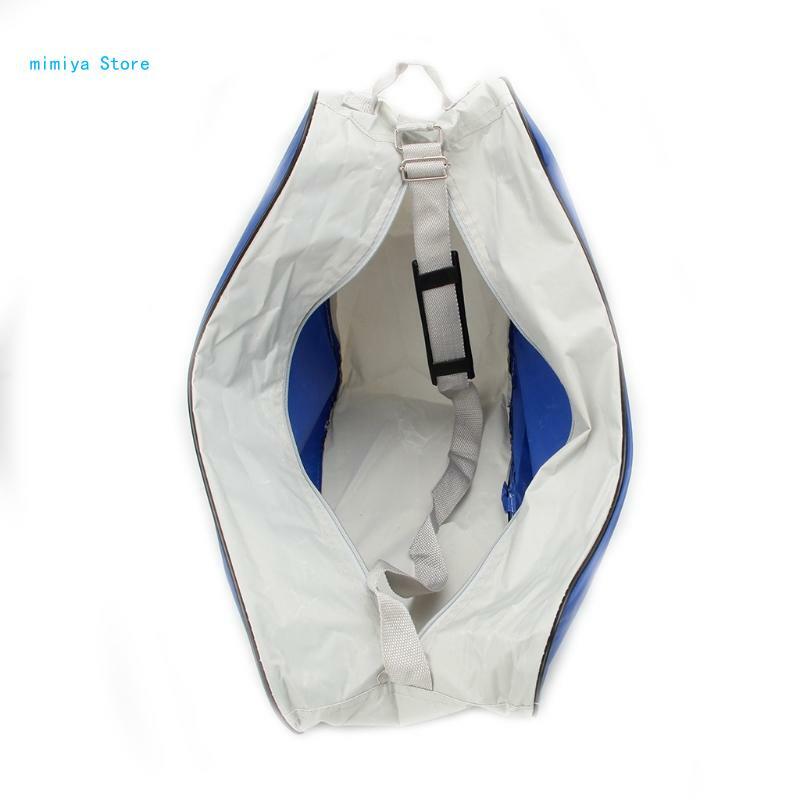 حقيبة تزلج دوارة بحزام كتف محمول قابل للتعديل من بيبي، حقيبة حمل للتزلج على الجليد للأطفال
