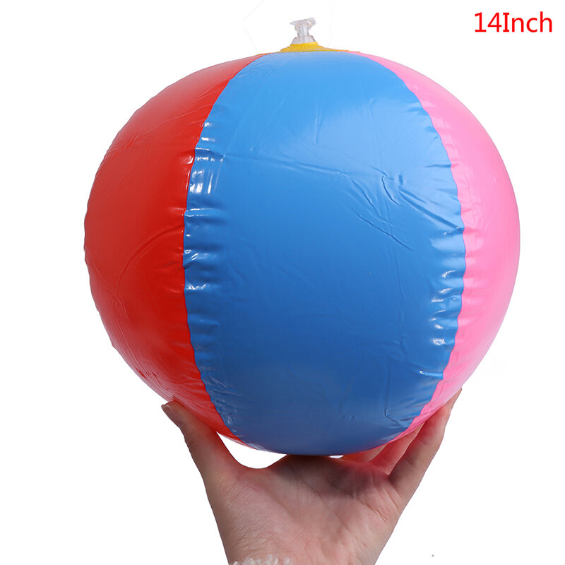 Bola de praia inflável para crianças, bola de sinuca, bola pvc, brinquedos interativos, 1pc