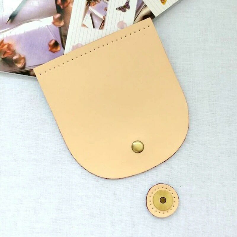 Tas Flip penutup tas bahu, perlengkapan membuat tas bahu dompet tas tangan DIY gesper logam paduan