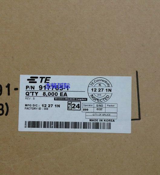 100pcs/lot 917765-1 for:22-28AWG 100% New