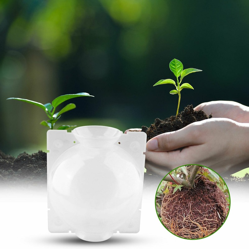 Tree Rooting Ball 12cm Graft Nursery Pots High Pressure Propagation Growing Box Pots for Seedlings Gardening Accessories