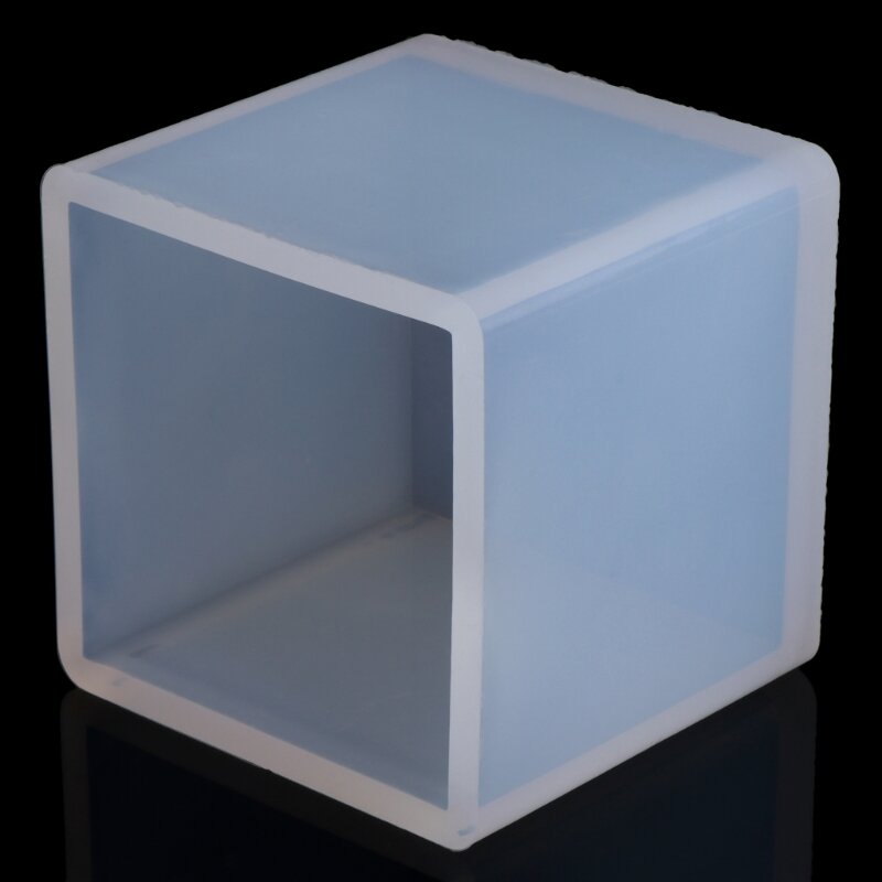 652F 3D Cube DIY Desk Pingente Ferramentas Artesanais Presentes Artesanato Moldes Resina Epóxi