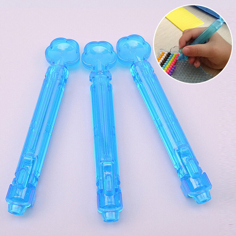 3 Pieces/lot Beads Pen Sticky Loading Tool DIY Magic Fuse Perler Jigsaw Puzzle Water Beadbond Toys