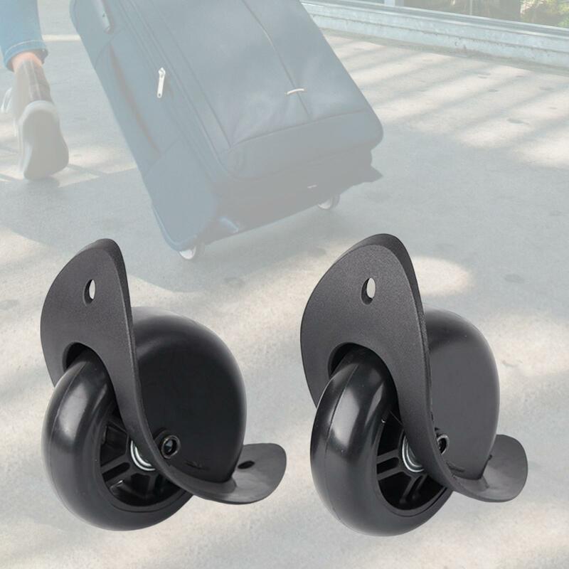 2x Replacement Luggage Wheels Luggage Caster for Luggage Trolley