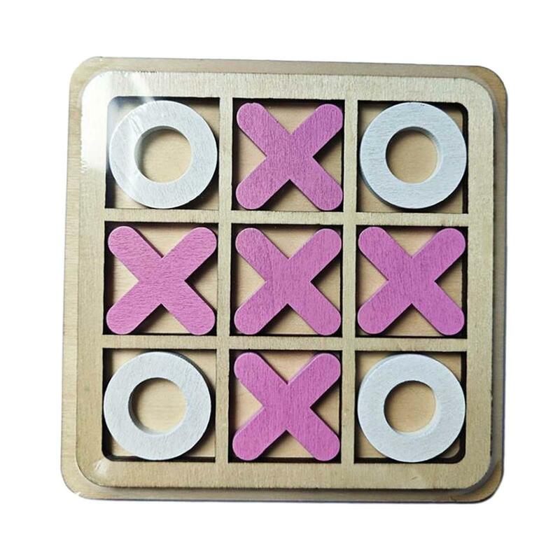 Настольная игра Tic TAC Toe, интерактивная игра, образовательная настольная шахматная игра Xoxo для детей, подарки для отдыха на открытом воздухе и в помещении