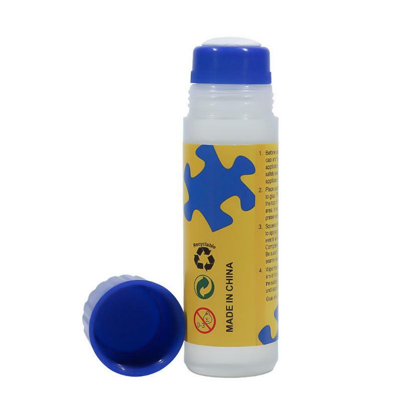 120ml Safe Clear Glue Stick Papers Jigsaw Puzzle Conserver Glue Tool Non-Toxic Self Apply Fast Dry for Puzzle Hobbyist Collector