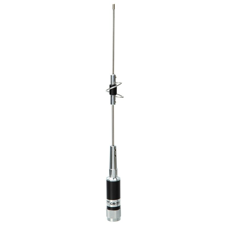 Antena de banda ancha con MB60 PL259 para coche, Cable coaxial, 5M, UHF, macho, 144/430Mhz, Base magnética para ham, CR-77