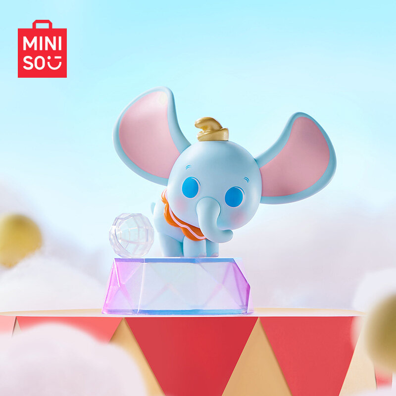 Miniso Famous Product Disney Dumbo Daytime Illusion Series Blind Box Ornaments Holiday Birthday Gifts For Boys And Girls
