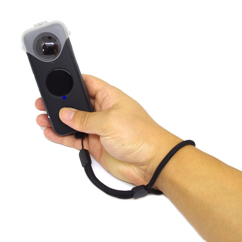 손목 핸드 스트랩 미끄럼 방지 분실 방지 로프 마운트 거치대 클립, ONE X2 Insta360 X3 X4 카메라 액세서리