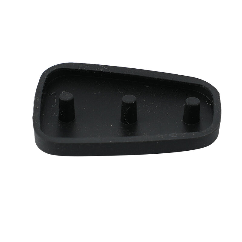 Cubierta de goma de repuesto para llave de coche, cubierta negra de 3 botones para Hyundai I20, I30, Ix35, Ix20, Rio, Venga, 1 unidad