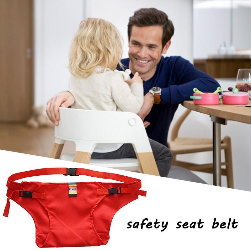 SFP-Sangle de ceinture de voiture pour bébé, poussette pour enfants, chaise haute, landau, accessoires de chaise exquis, empêche les bébés de glisser, de tomber et de glisser
