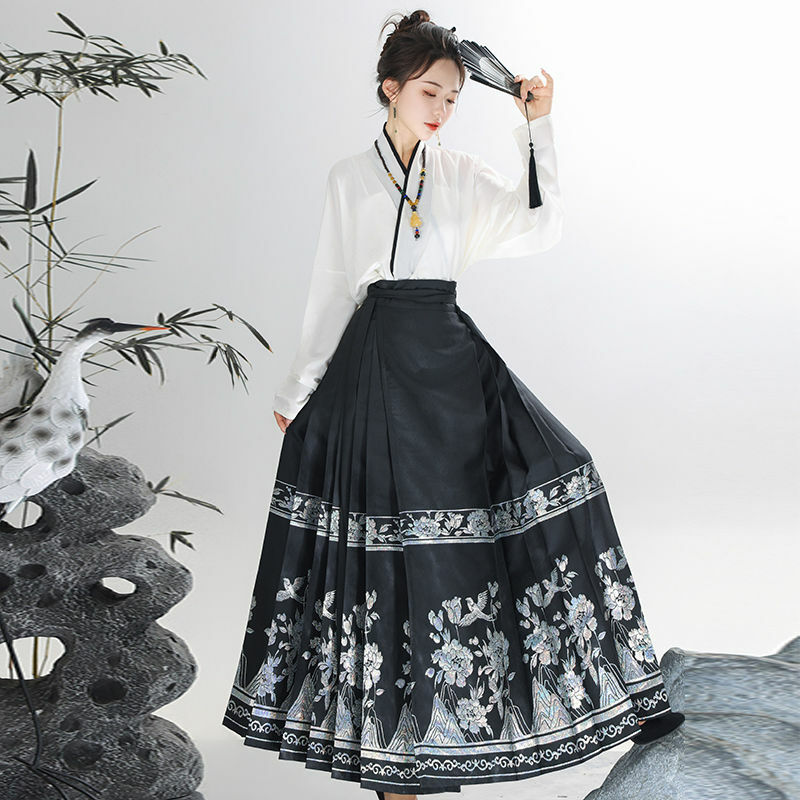 Ming Dynasty stile cinese Hanfu Dress Elegance Ancient Oriental Princess Dress tradizionale Hanfu Dance Carnival Costume Cosplay