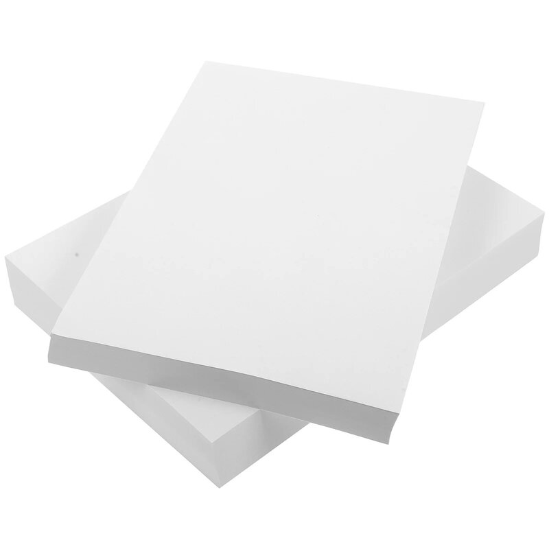 Papel de impressora em branco multifunções, papel grosso, 500 folhas, A5
