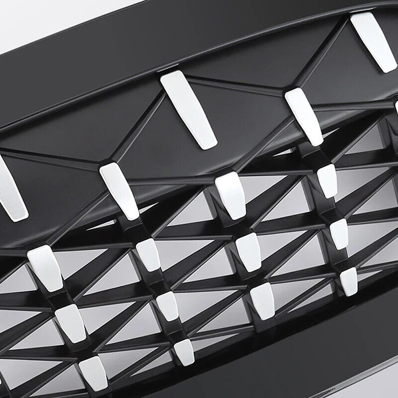 Coppia griglie diamantate griglia di ricambio stile Meteor griglia paraurti anteriore auto per BMW X3 X4 G01 G08 G02 2017-2021 accessori auto