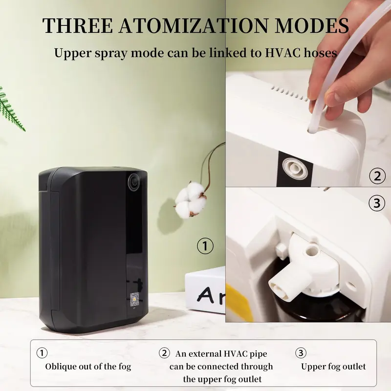 Intellect Essential Oil Diffuser Bluetooth Aroma Diffuser Room Fragrance Large Area 1500m³ for Hotel Home Air Fragrant Atomizer