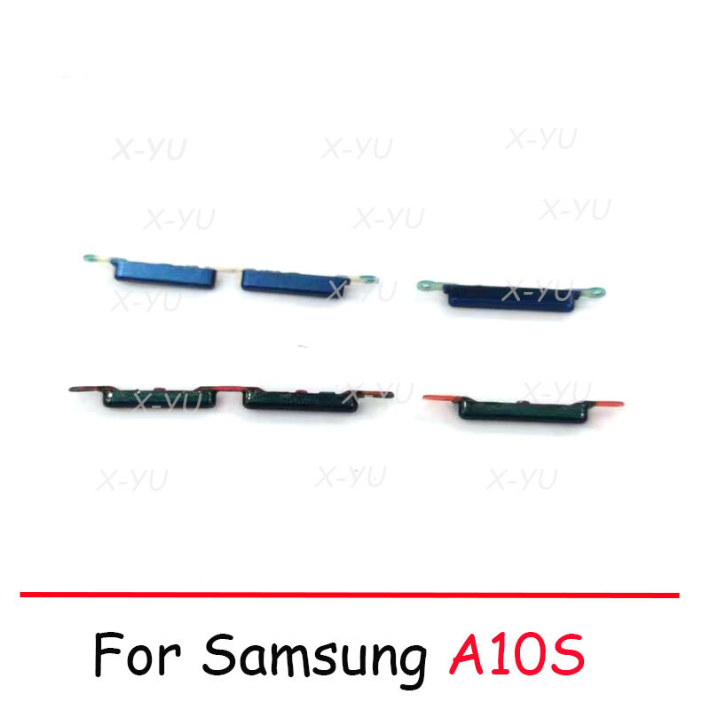 50 buah untuk Samsung Galaxy A10S A107F / A20S A207F / A30S A307F / A50S A507F daya ON OFF Volume atas bawah tombol samping