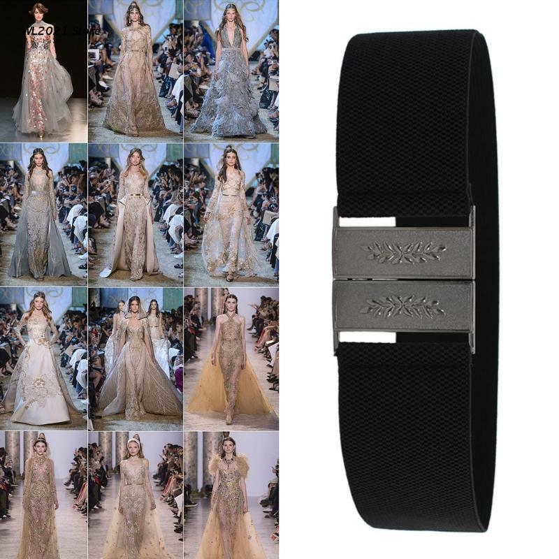 Elastic Belt Corset Dress Decorative Belt Wide Shaping Girdle Stretchy Belt Waist Belt For Dresses Ladies Coat