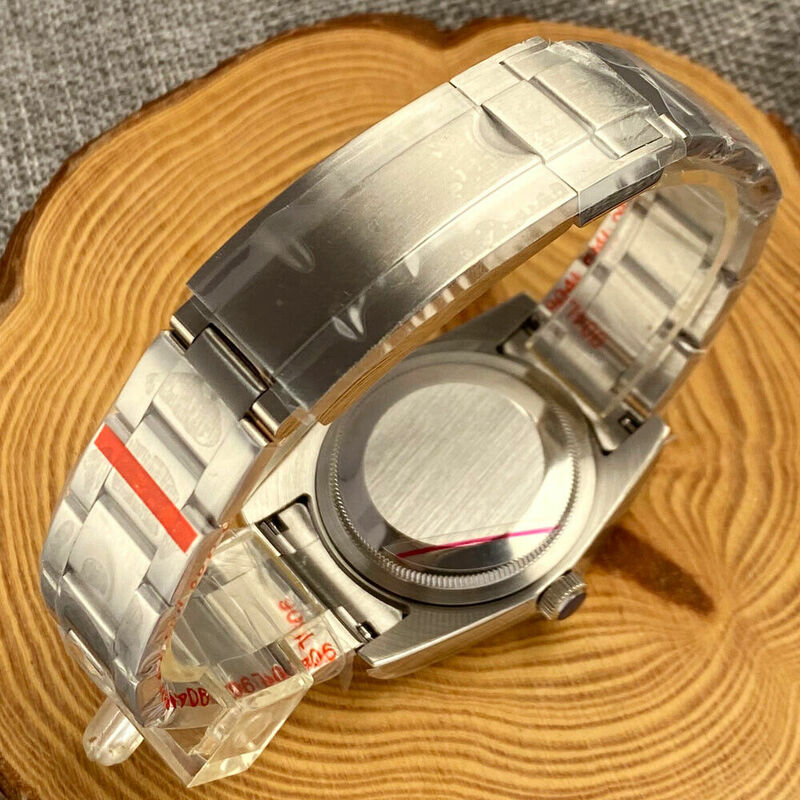 Tandorio NH35 PT5000 jam tangan pria, arloji gerakan menyelam otomatis 20BAR tahan air kristal safir panggilan 3D 36mm atau 39mm 316L