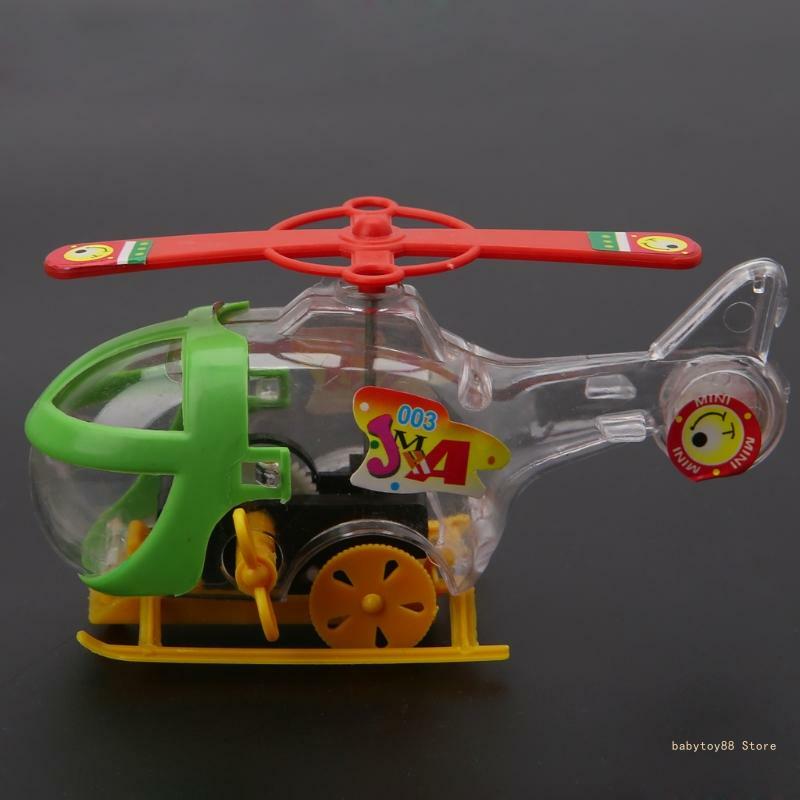 Y4UD Mini helicóptero avión a cuerda Drones juguete para niños regalo fiesta cumpleaños