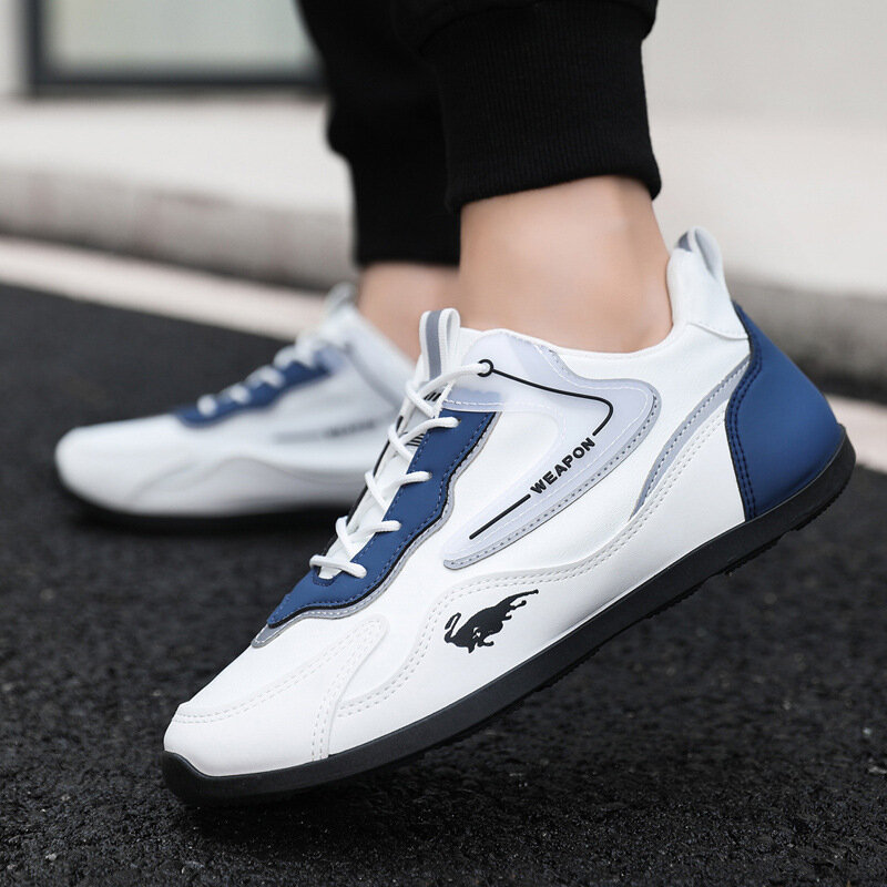 2024 Spring and Autumn New Men's Fashion Versatile Casual Shoes Soft Sole Anti slip Running Sports Shoes Men's Vulcanize Shoes