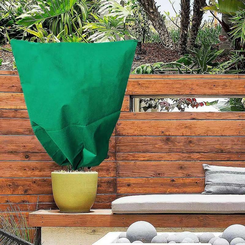 Sacs de protection contre le gel imperméables et chauds pour plantes, couvertures de fleurs végétales, sacs de gril de proximité, Wstring