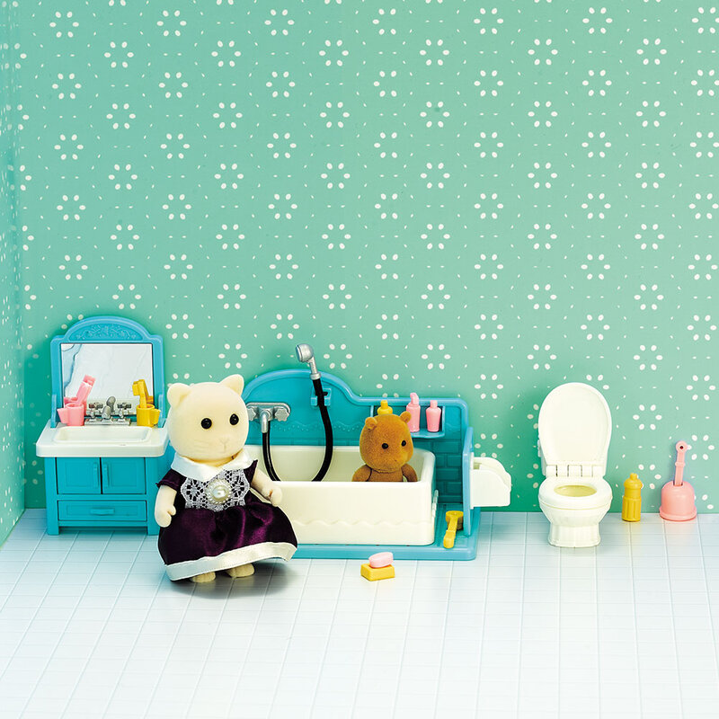 Floresta família 1:12 casa de bonecas sala estar parque de diversões animal boneca acessórios mini modelo mobiliário fingir jogar para presentes da menina