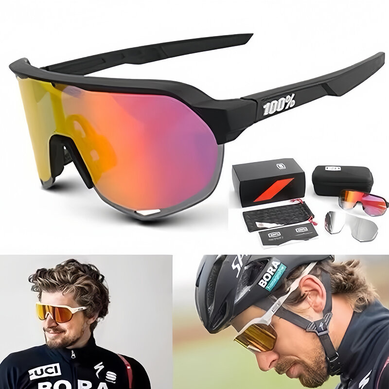 De Nieuwe Modieuze Zonnebrillen Voor Buitensporten Zijn Geschikt Voor Fietsen, Mountainbikes En Motorfietsen. Winddichte Bril